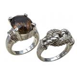 Judith Ripka Sterling Silver Rings