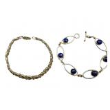 Two Sterling Silver 925 Bracelets