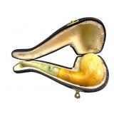Paykoc Meerschaum 1/4 Bend Apple Pipe