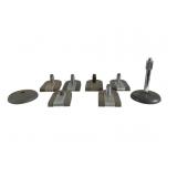 RCA and Atlas Microphone Bases Lot