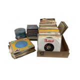 Extensive Collection of 45s and CDs