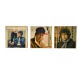 Three Bob Dylan Records, Mono & Stereo