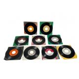 Nine Promo and Collectible 45 RPM Records
