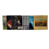 Seven Classic Rock Vinyl LP Records