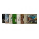 Eight Classic Rock LP Records