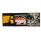 Three Vinyl LP Records by Iconic Bands