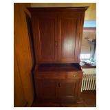 Primitive Blind Cupboard with Shelves