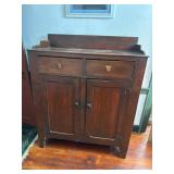 Primitive Pie Safe With Back Splash