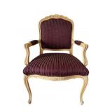 French Provincial Open Armchair