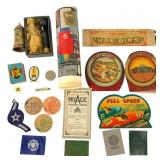 Memorabilia, Various Trinket Collectables