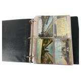 Binder of Antique Pennsylvania Postcards