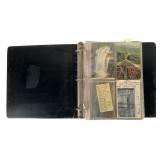 Black Binder Full Collection of Penn. Postcards