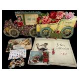 Die-Cut Calendar Ads +