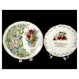 2 Early 1900s Allentown Business Add Plates