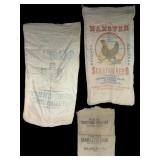 Vintage Local Feed and Sugar Sacks Collection