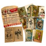 Advertising Cards + Lot