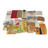 Vintage PA Advertising Ephemera, Stamps, Notepads