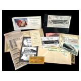 Historic Transportation Ephemera Set, Local