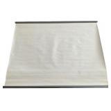 Projection Screen and Red Wood Yardsticks