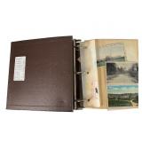 Binder of Vintage PA Postcards
