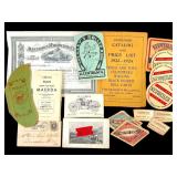 Local Advertising Ephemera
