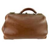 Local Dr. Elmer Bausch Leather Doctor Bag