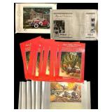 Signed and Automobile-Themed Posters Lot