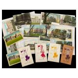 Early Local College Postcards