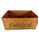 Wooden Crate Stamped ï¿½Lambertï¿½, California