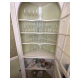 Etched Stemware and China Lot