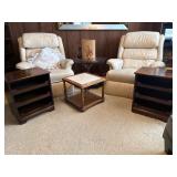 Furniture Lot: Chairs, Tables, and Bookcases