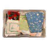 Large Lot Place mats and Linen Napkins