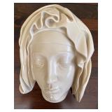 Wall Plaque, Head of the Virgin