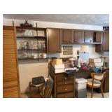 Contents of Basement Closet and Cabinets