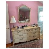 French Provincial Dresser with Mirror