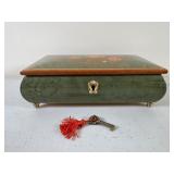 Italian Inlaid Wood Music Box