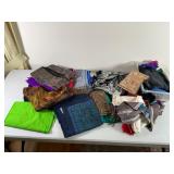 Large Lot Various Scarves