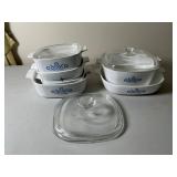 Group of Corning Ware Dishes