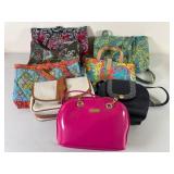 Handbags: Vera Bradley, Liz Claiborne, Movado, Doo