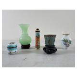 Miniatures with Glass and Porcelain