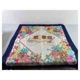 Gucci Silk Scarf With Carriage Motif
