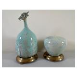 DeLaua Dragon-Stopper Vase and Pepperwood Vase