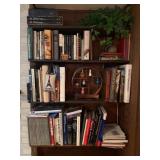 Bookshelf Contents with Decor Items