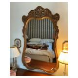 Vintage Decorative Mirror in Ornate Frame