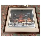 Michael Delacroix Signed Artwork, 1989