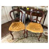 Two French Provincial Side Chairs