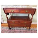 Pennsylvania House Cherry Drop-Leaf Server