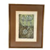 Richard Redd Screen Print