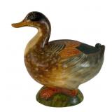 Italian Ceramic Duck Figure