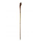 Hand Carved Lizard Walking Stick